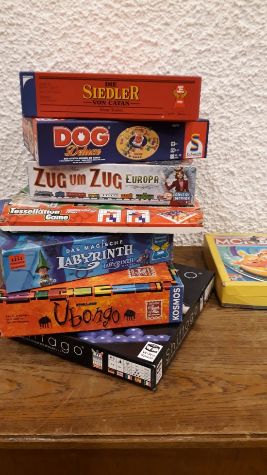 Juniorgruppe – Brett-Spiele – eine Herausforderung