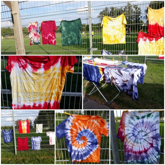 Juniorgruppe – Batiken und Kerzen-Gläser gestalten