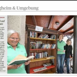 Einweihung Bücherschrank am Sonntag, 29.05.2022