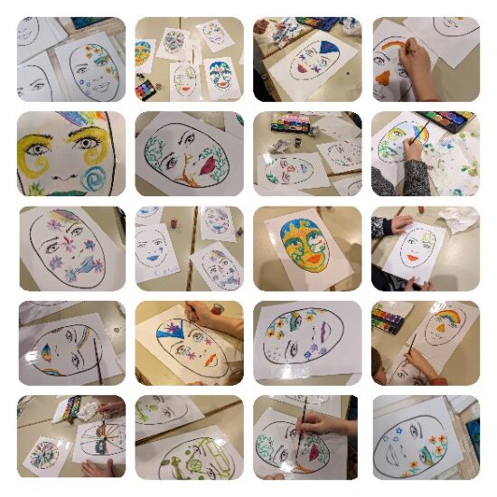 18. Januar 2023 – face-painting – Juniorgruppe