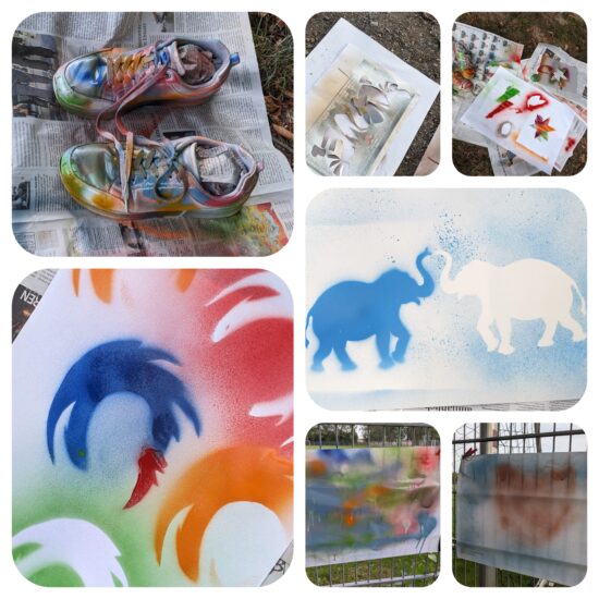 Mittwoch, 04. Oktober 2023 – Juniorgruppe – sprayen