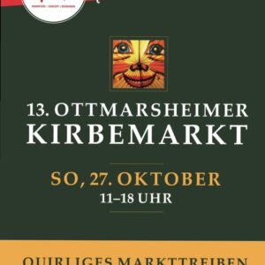 Ottmarsheimer Kirbemarkt am Sonntag, 27. Oktober 2024 von 11 – 18 Uhr